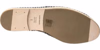 Blue Gray Leather Buffalo Espadrille Shoes 2