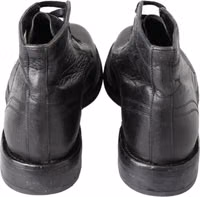 Black Horse Leather Perugino Boots 5
