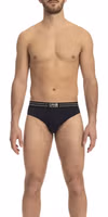 Blue Cotton Men Underwear Pack 1