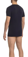 "Blue Cotton Men T-Shirt" 2