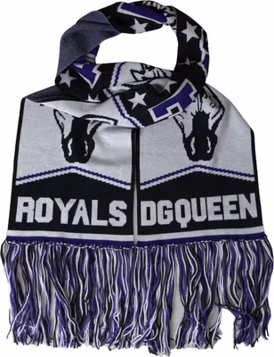 Multicolor Wool DG Queen Wrap Fringe Scarf