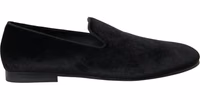 Black Velvet Loafers Formal Shoes 3