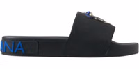Black Slides Sandals Beach Saint Barth Shoes 5