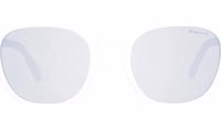 White Plastic Sunglasses 2