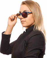 Blue Plastic Sunglasses 4