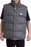 Elegant Chevron Knit Wool Blend Vest Jacket 3