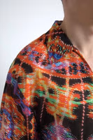 Multicolor Luminarie Print Men Cotton Shirt 1