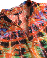 Multicolor Luminarie Print Men Cotton Shirt 3