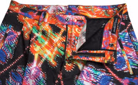 Multicolor Printed Cotton Men Bermuda Shorts 4
