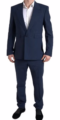 Blue 2 Piece Single Breasted SICILIA Suit
