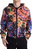 Multicolor Hooded Sweatshirt Sweater 2
