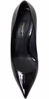 Black Patent Leather Pumps Heels Shoes 2