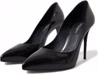 Black Patent Leather Pumps Heels Shoes 4