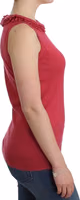 Pink wool knit top 4