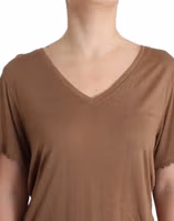 Brown shortsleeved top 5