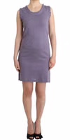 Purple cotton jersey dress 1