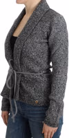 Gray wool knitted cardigan 2