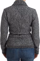 Gray wool knitted cardigan 3