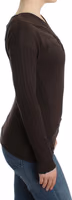 Brown knitted wool sweater 4