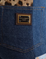 Multicolor Patchwork GRACE Skinny Denim Jeans 5