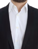 Black wool MARTINI slim blazer 5