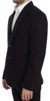 Bordeaux alpaga two button blazer 2
