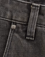 Gray distressed jeans 4