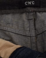 Blue straight leg jeans 5