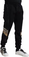 Black Cotton Slim Stretch Jogger Pants 2