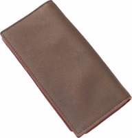 Brown Calfskin Men Wallet 2