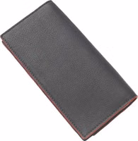 Blue Calfskin Men Wallet 2