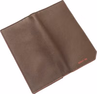 Brown Calfskin Men Wallet 3