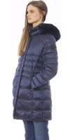 Light Blue Polyester Jackets & Coat 2