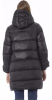 Black Nylon Jacket Coat 3