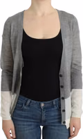 Gray lightweight cardigan 4