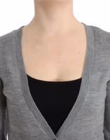 Gray lightweight cardigan 5