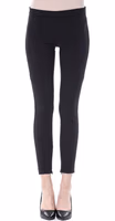 Black Polyester Women's Skinny Pant 1