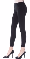 Black Polyester Women's Skinny Pant 2