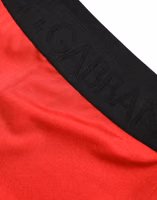 Red Nylon DG Logo Slim Leggings Pants 4