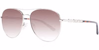 Silver Metal Sunglasses 1