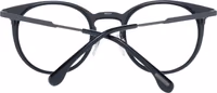 Black Metal Glasses (Frames) 3