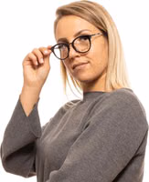 إطار نظارات بصري أسود للجنسين 4