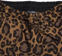 Brown Leopard Jacquard Jogger Pants 5