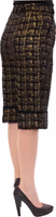 Black fabric shorts pants 4