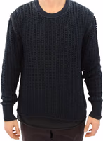 Blue Runway Netz Pullover Netted Sweater 1