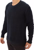 Blue Runway Netz Pullover Netted Sweater 2