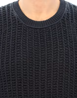 Blue Runway Netz Pullover Netted Sweater 4