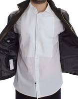 Brown Lambskin Leather Zipper Jacket 4
