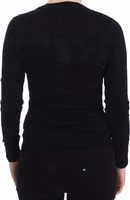 Black Cashmere Crewneck Sweater Pullover 3