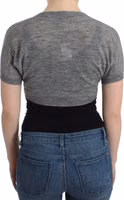Lingerie Knit Gray Bolero Sweater Cardigan 3